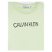 Calvin Klein Jeans Tričko Institutional IU0IU00298 Zelená Regular Fit