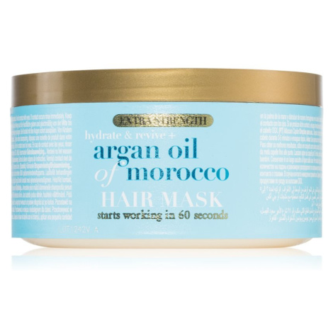 OGX Argan Oil Of Morocco Extra Strenght intenzívna obnovujúca maska pre poškodené vlasy