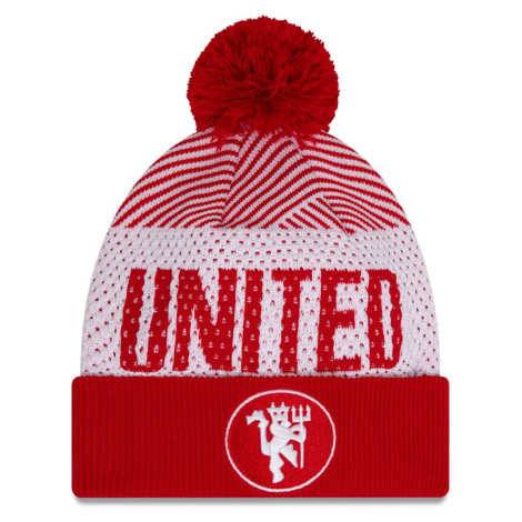 Manchester United detská zimná čiapka Engineered Cuff Red New Era