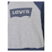 LEVI'S ® Mikina 'Vintage Raglan Crewneck Sweatshirt'  modrá / sivá