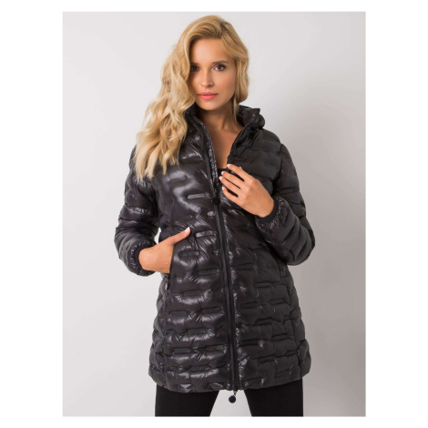 Čierna dámska prešívaná zimná bunda NM-DE-KR-H-1079.16-black