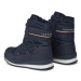 Tommy Hilfiger Snehule T3B6-33165-1485800 S Modrá