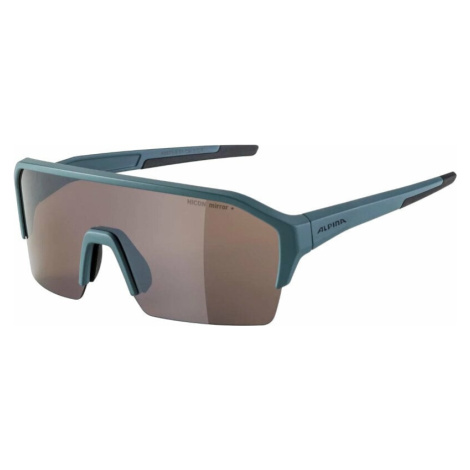 Alpina Ram HR Q-Lite Dirt/Blue Matt/Silver Cyklistické okuliare