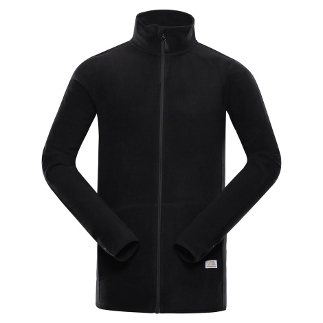 Men's fleece sweatshirt ALPINE PRO GARIM black