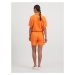 VILA Plisované nohavice 'Katan'  oranžová