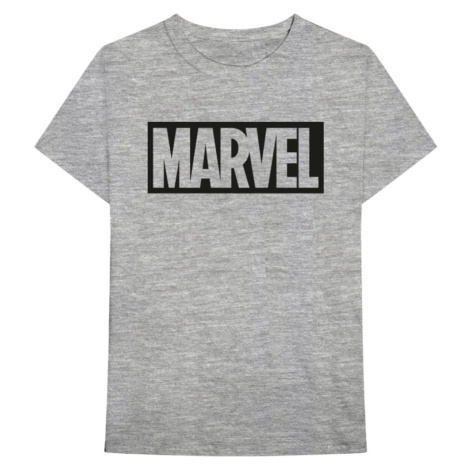 Marvel tričko Logo Šedá