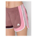 Adidas Športové kraťasy Marathon 20 Colourblock HL1452 Fialová Slim Fit