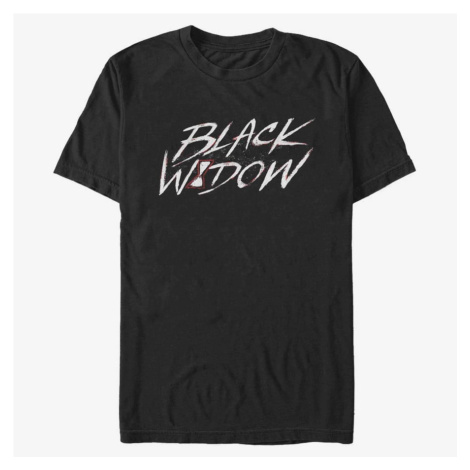 Queens Marvel Black Widow - Widow Paint Men's T-Shirt Black