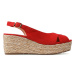 Jenny Fairy Espadrilky TS5249-01 Červená