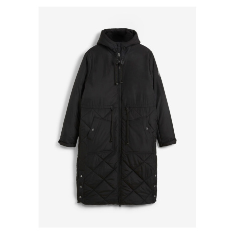 Outdoorový kabát s reflekčnými detailmi, oversize bonprix