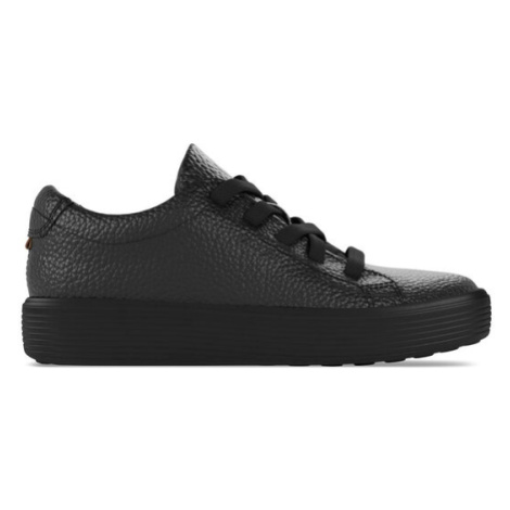 ECCO Sneakersy Soft 60 K Junior 71384301001 Čierna