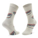 Happy Socks Ponožky Vysoké Unisex HDS01-1300 Béžová