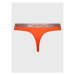 Calvin Klein Underwear Stringové nohavičky 000QD3539E Oranžová