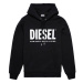 Mikina Diesel S-Girk-Hood-Ecologo Sweat-Shir Čierna