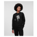 Mikina Karl Lagerfeld Ikonik 2.0 Karl Sweatshirt Black