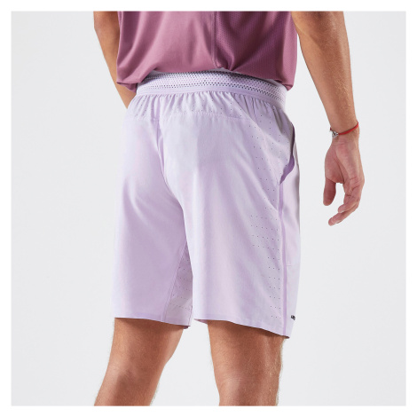 Pánske tenisové šortky Dry+ priedušné fialové ARTENGO