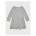 Cotton On Kids Úpletové šaty 7343770 Sivá Regular Fit