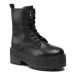 Tommy Jeans Členková obuv Tjw Boot Zip Up EN0EN02305 Čierna