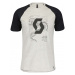SCOTT Cyklistické tričko s krátkym rukávom - ICON RAGLAN SS - šedá/čierna