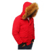 Červená pánska zimná bunda (tx2875) skl.13