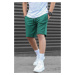 Madmext Dark Green Men's Basic Capri Shorts