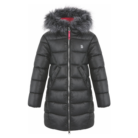 Girls' winter coat LOAP INTIMOSS Black