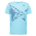 DUNLOP Funkčné tričko 'GAME 1'  námornícka modrá / vodová / strieborná / biela