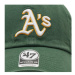 47 Brand Šiltovka Mlb Oakland Athletics B-RGW18GWS-DGE Zelená