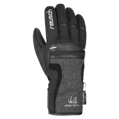 Reusch ANNA VEITH R-TEX XT Lyžiarske rukavice, čierna, veľkosť