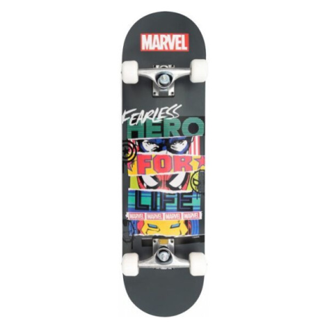 Disney MARVEL FEARLESS Skateboard, tmavo sivá, veľkosť