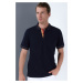 T8567 DEWBERRY MEN'S T-SHIRT-NAVY BLUE