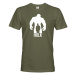 Pánské tričko s motivem oblíbeného seriálu Hulk