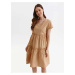 Beige women's dress TOP SECRET - Women