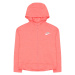 Nike Sportswear Tepláková bunda  sivá / s ružovými fľakmi / biela