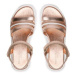Tommy Hilfiger Sandále Stripes Velcro Sandal T4A2-32771-1372 S Zlatá