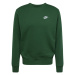 Nike Sportswear Mikina 'Club Fleece'  zelená / biela
