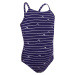 Jednodielne dievčenské plavky Hanalei 100 fialové