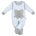 Luxusné dojčenské dupačky New Baby Honey Bear s 3D aplikáciou 74 , 20C32564