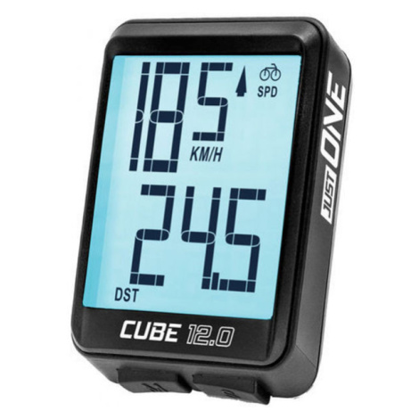 One CUBE 12.0 tachometer, čierna, veľkosť