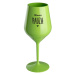MÁMINA PAUZA - zelená nerozbitná sklenice na víno 470 ml