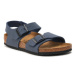 Birkenstock Sandále New York Kids Bf 0087773 Tmavomodrá