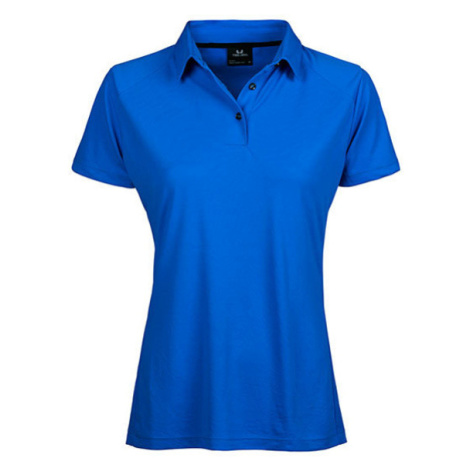 Tee Jays Dámske funkčné polo tričko - väčšej veľkosti TJ7201X Electric Blue