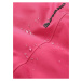 Tmavo ružové dámske lyžiarske nohavice s membránou PTX ALPINE PRE Osaga