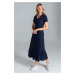 Figl Woman's Dress M827 Navy Blue