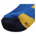 Alpine Pro Indo Detské vlnené ponožky KSCU016 cobalt blue