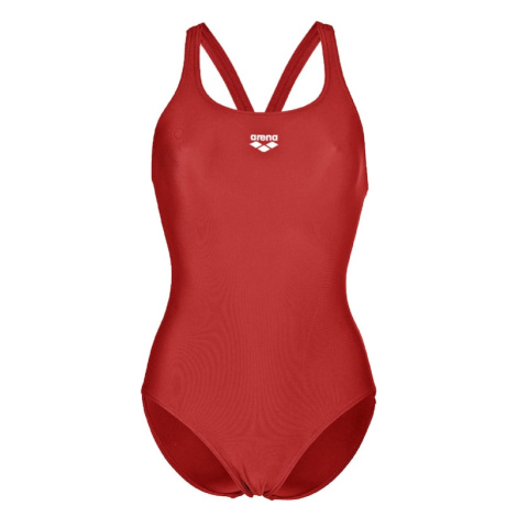 ARENA Športové jednodielne plavky 'DYNAMO'  červená / biela