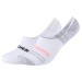 BIELE NÍZKE PONOŽKY - 2 PÁRY SKECHERS 2PPK MESH VENTILATION FOOTIES SOCKS SK44008-1001