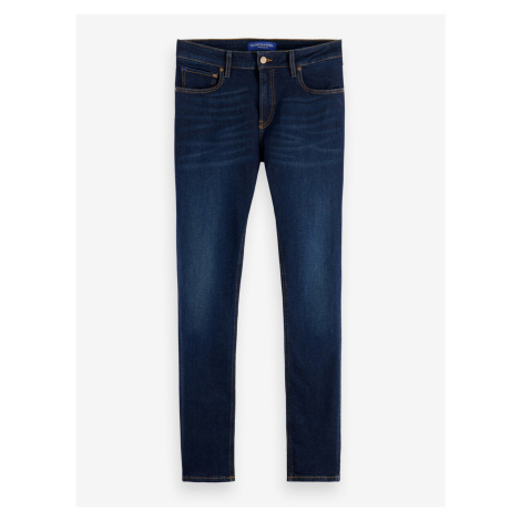 Modré pánske skinny fit džínsy Scotch & Soda