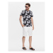 Jack&Jones Tričko Tropicana 12223932 Čierna Regular Fit