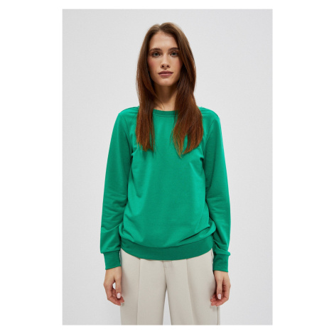 Sweatshirt with a neckline on the back Moodo